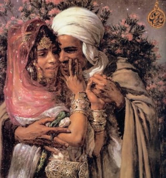 Картины художника Dinet Etienne.