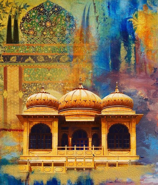 Восточный пейзаж