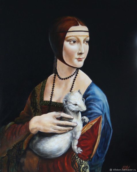 Леонардо да Винчи дама с горностаем