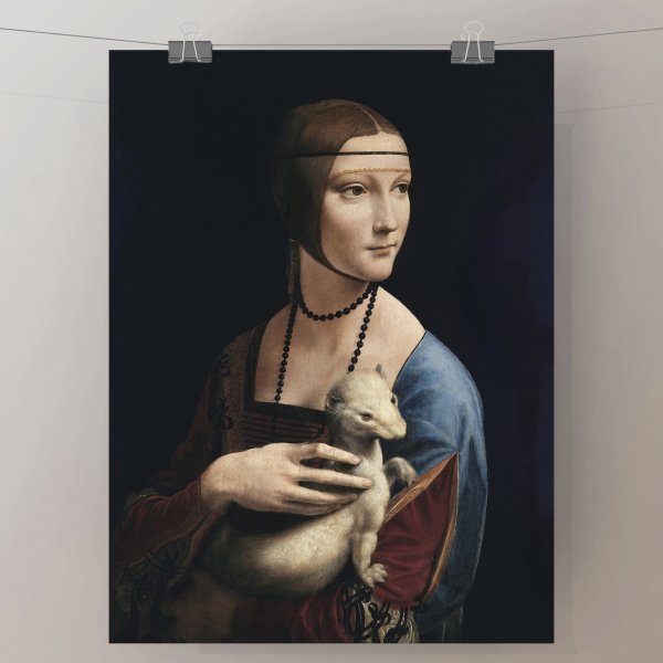 Мадонна с горностаем Леонардо да Винчи