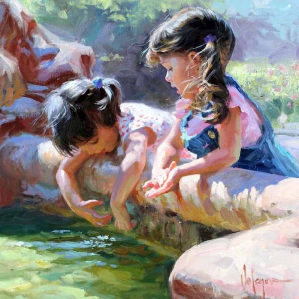 Живопись Владимира Волегова детство