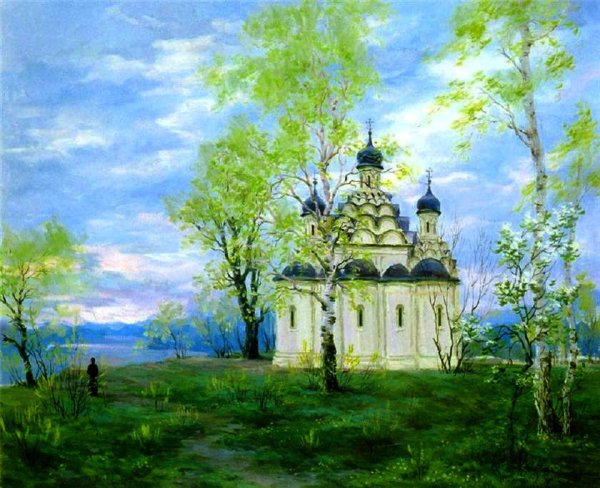 Россия красота осень храм