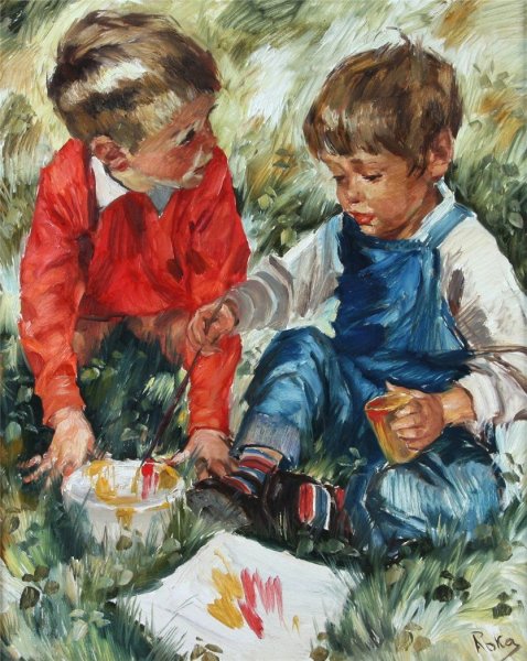 Картины с детьми