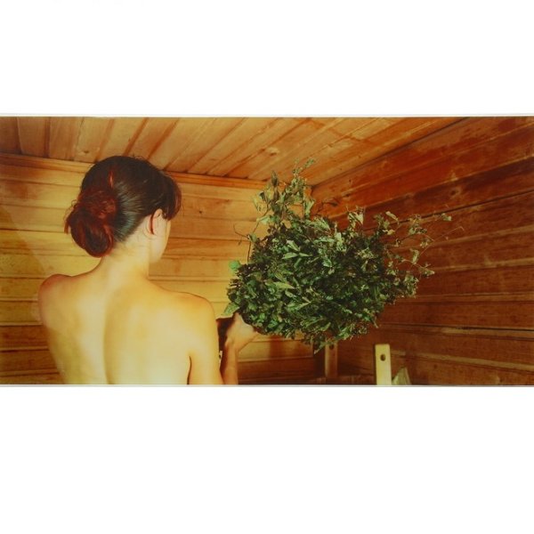 Девушка в бане картина