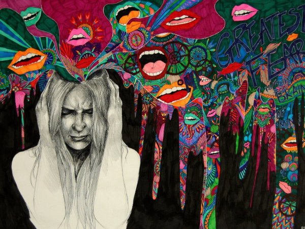 Рисунки людей с психическими расстройствами