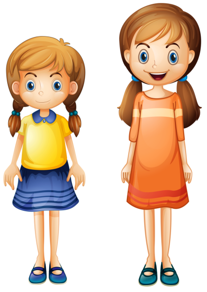 Девочка мультяшка