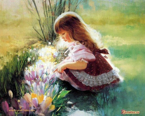 Картины Дональда Золана беззаботное детство