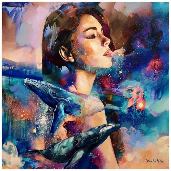 Художница Димитра Милан (Dimitra Milan)