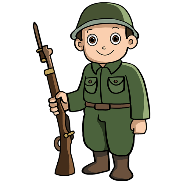 Мультяшные солдаты