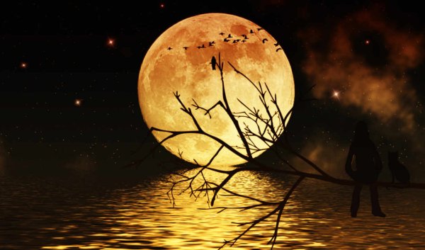 Необычная Луна