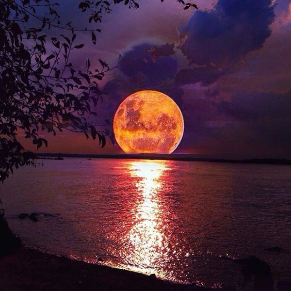 Лунный закат