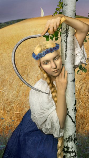 Константин Алексеевич Васильев жница