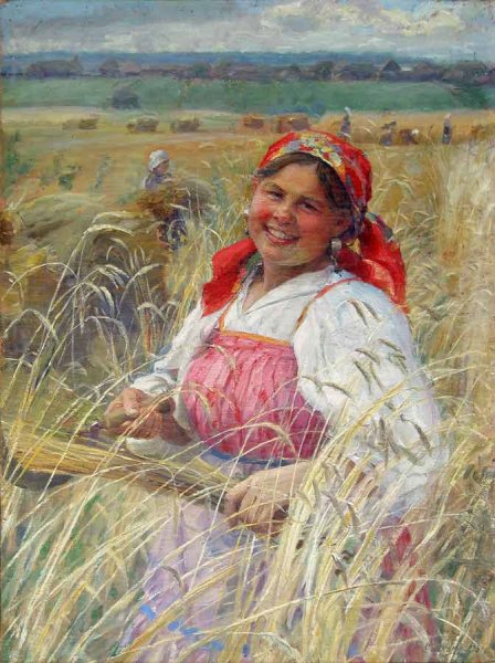 Леон Лермитт жатва