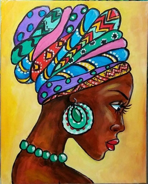 Африкано картины