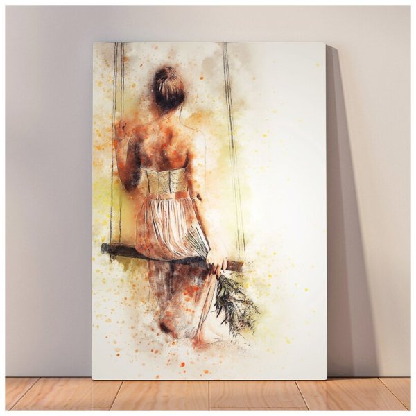 Интерьерная картина "девушка"