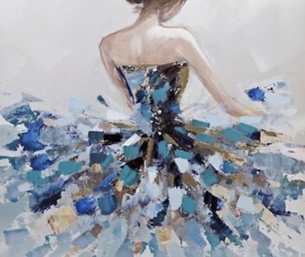 Балерина Абстрактная живопись
