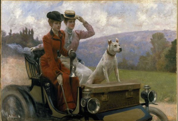 Юлиус Леблан Стюарт картины