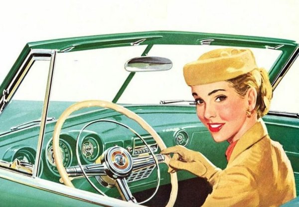 За рулем ретро