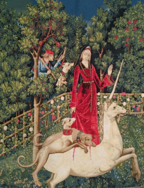 Гобелен охота на единорога