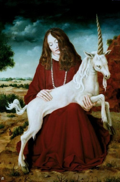 Дева Мария и Единорог