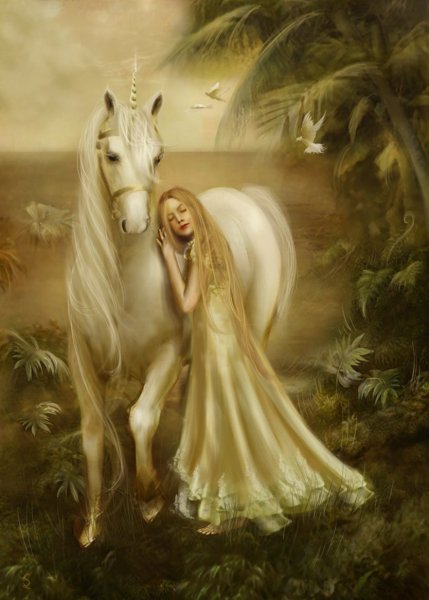 Девочка Единорог