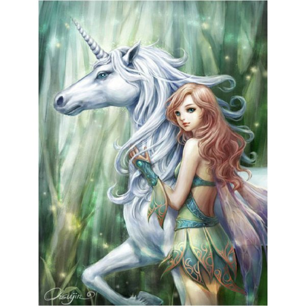 Девочка Единорог