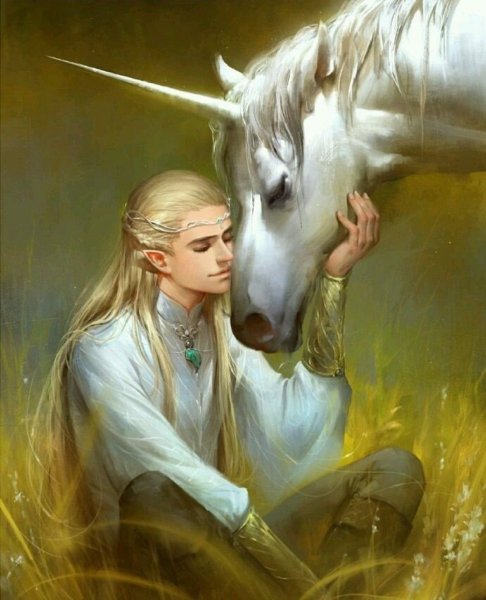 Девушка Единорог