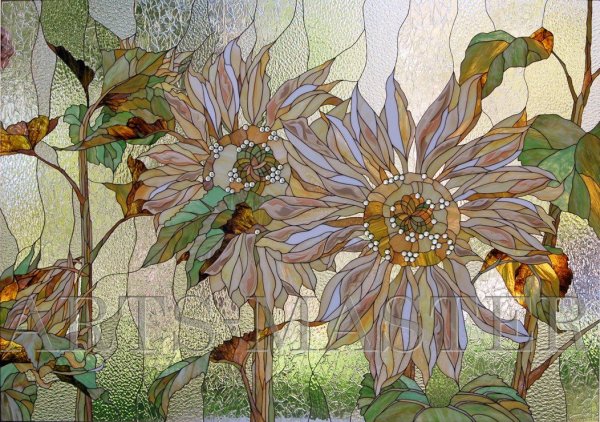 Спечной витраж