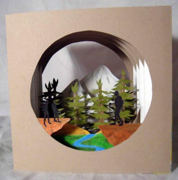 Кэрол Бартон бумажный туннель