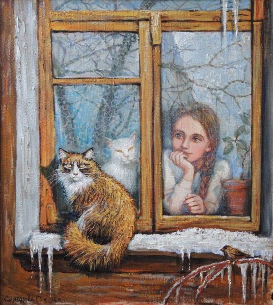 Афанасий Фет мама глянь-ка из окошка