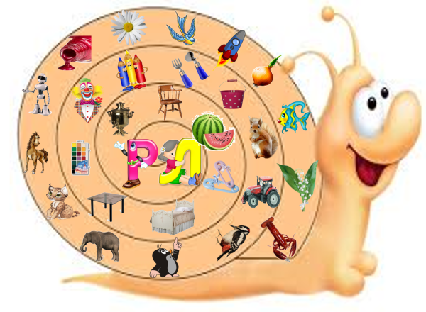 Автоматизация звука р и рь улитка