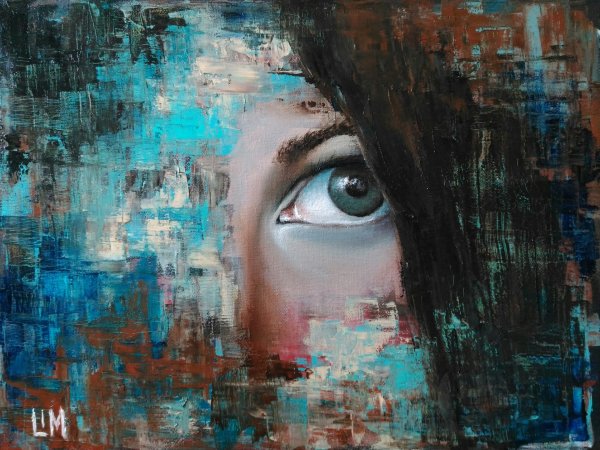 Картина взгляд