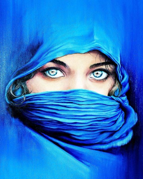 Синие глаза