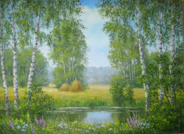 Елена Самарская Березовая роща