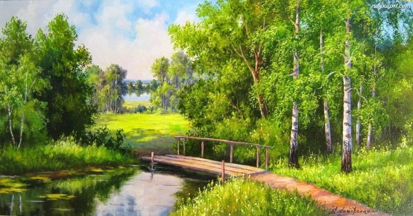 Елена Самарская Березовая роща