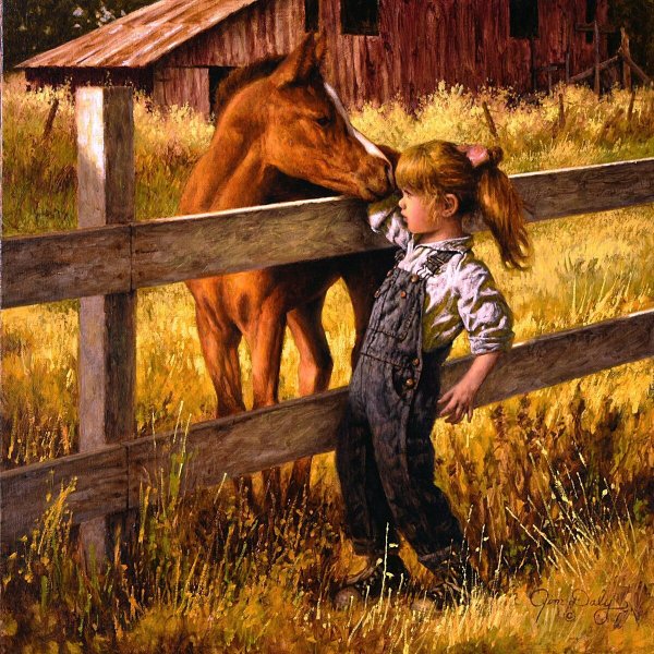 Американский художник Джим Дейли.