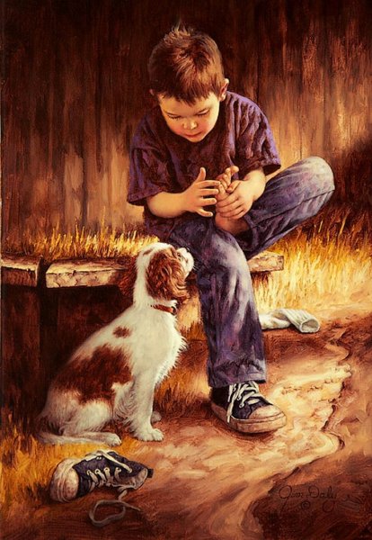 Джим Дейли картины о детстве