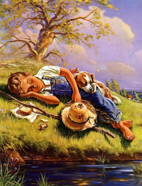 Американский художник Джим Дейли. Картины