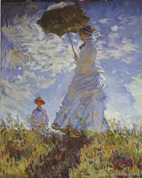 Клод Моне девушка