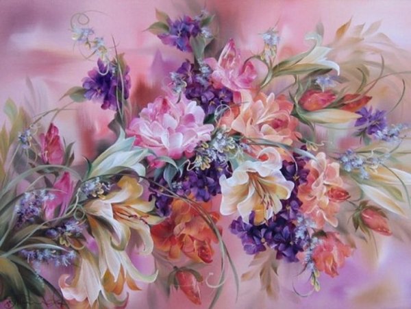 Живопись надежды Левицкой