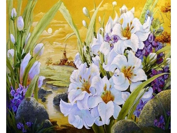 «Алмазная мозаика "розы"»