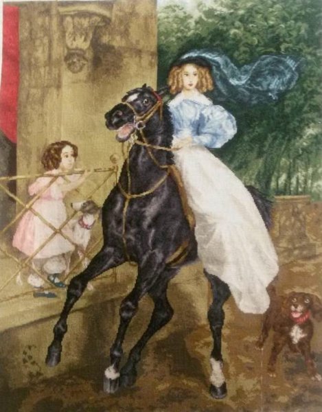 Брюллов портрет Демидова на коне