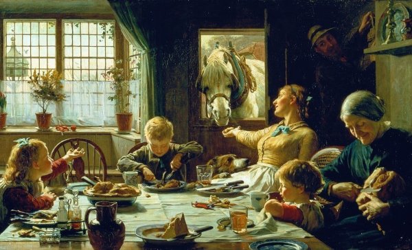 Владимир Маковский чаепитие