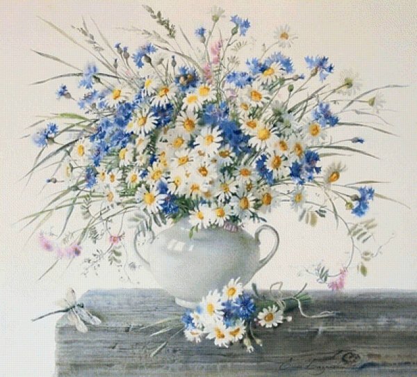 Ромашки Базановой Елены