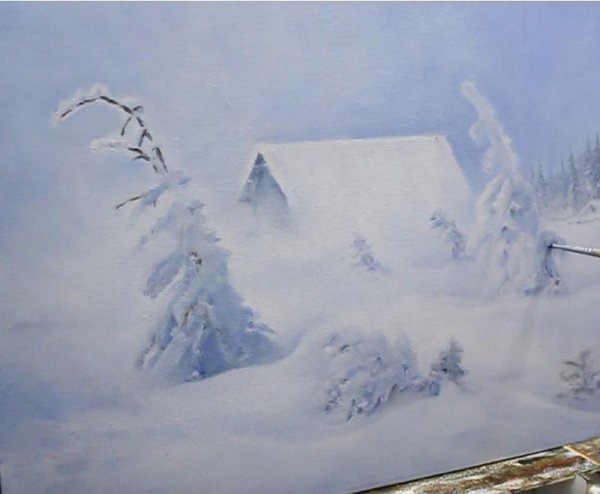 Снежный Буран картина