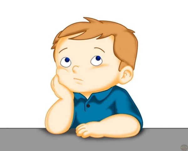 Мультяшное лицо мальчика