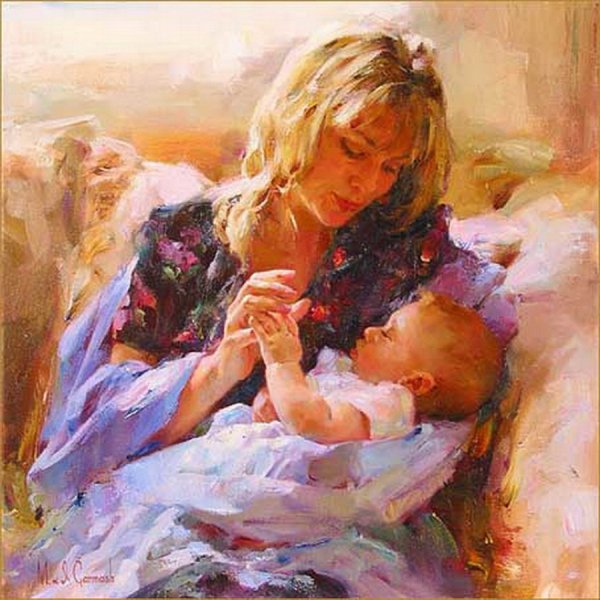"Мать и дитя", Жук, 1906