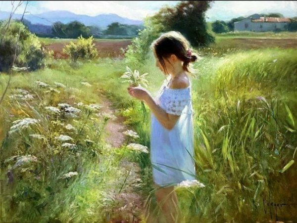 Живопись Владимира Волегова детство