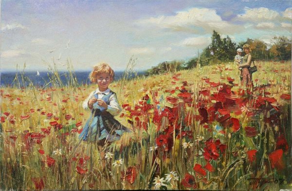 Молдавский художник Олег Турчин