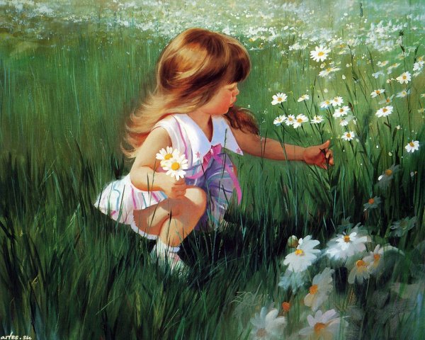 Картины Дональда Золана беззаботное детство